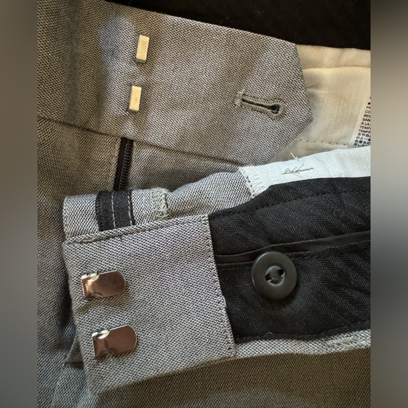 Banana Republic Gray Jackson Fit Dress Pants Mid Rise (Women's 6) - Picture 4 of 8
